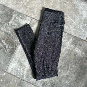 Glittery jersey leggings